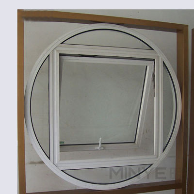 CE-standaard vensterframe halfcirkelvormig aluminium rond venster met hardware