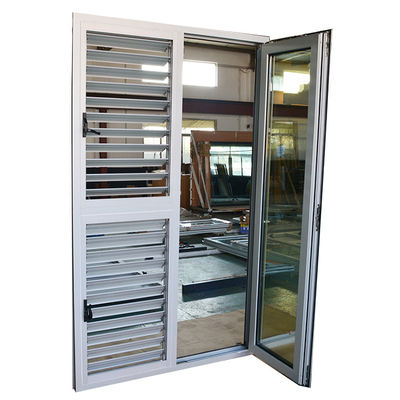 Tilt Turn Function PVC Plastic Interieur Geboogde toegangsdeur voor veiligheid
