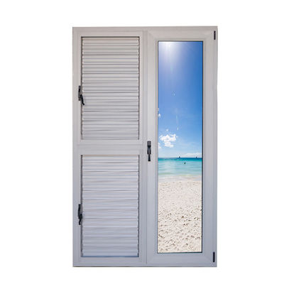 Tilt Turn Function PVC Plastic Interieur Geboogde toegangsdeur voor veiligheid