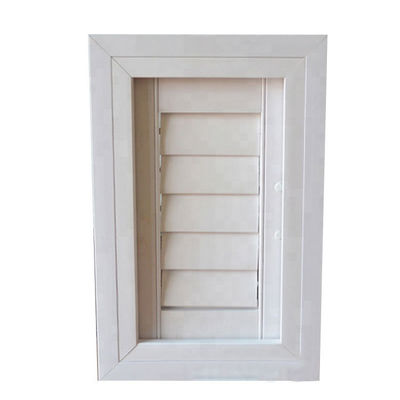 Aluminium PVC Profiel Louver Venster Ramen Rolluiken Vensters in aangepaste kleur