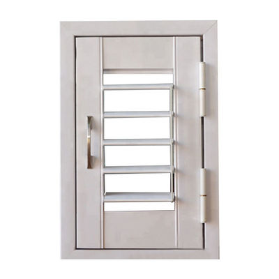 Aluminium PVC Profiel Louver Venster Ramen Rolluiken Vensters in aangepaste kleur