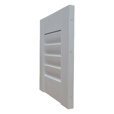 Moderne design Buitenhoek Aluminium Louvers Metalen ramen met dubbele beglazing