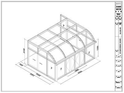 OEM/ODM balkon glazen zonnekamer met helling dak ontwerp en 5mm 9Ar 5mm glasdikte