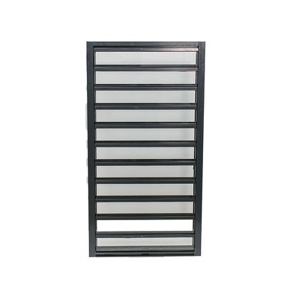 Tempered Glass Swing Glass Louver Window voor geluidsreductie in woonruimtes