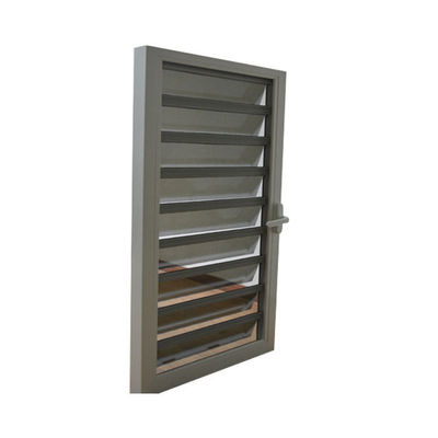 Tempered Glass Swing Glass Louver Window voor geluidsreductie in woonruimtes