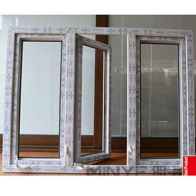 Geluidsdicht aluminium glasprofiel schuifvenster voor kasten in Myanmar