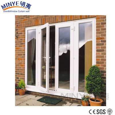 Dubai Entry PVC-deuren met glasvezel-schermnetmateriaal en EPDM-rubberstrook