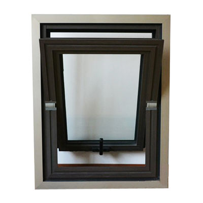 Ontwerp Verticaal Centrum Pivot Venster met Aluminium legering frame en PVDF coating materiaal