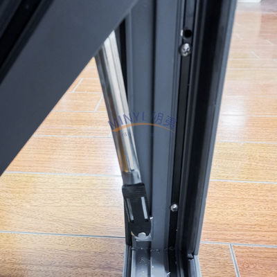 Hardware Aluminium horizontaal in het midden gehangen draaiend draaibank gehangen venster voor landelijke markten