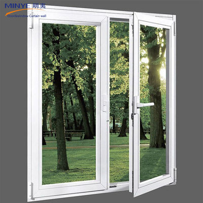 Anodisch aluminium bekleding houten profiel dubbelkozijn met anodisering