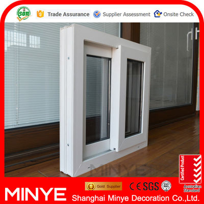 5mm 12A 5mm Glas Spec. Plastic Gliding Window voor Home Design PVC/UPVC Windows