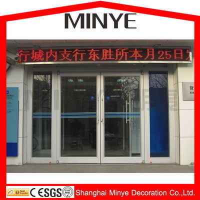 Poedercoating Aluminium Frame Design Office Entry Door voor commerciële Casement Door Closer