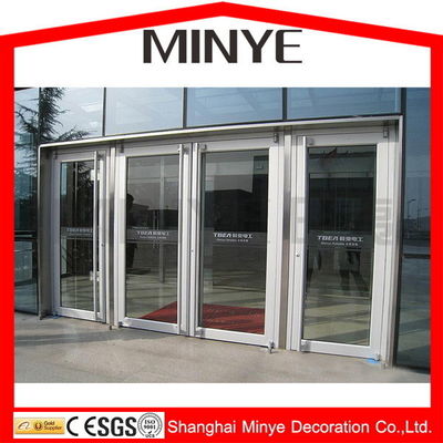 Poedercoating Aluminium Frame Design Office Entry Door voor commerciële Casement Door Closer