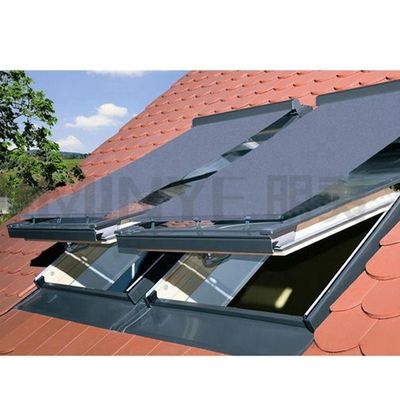 Chinese top hardware dubbel geglazuurd glas aluminium dak top venster voor energie appartement