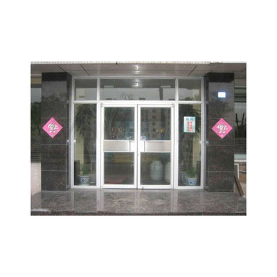 KFC Shop Front Swing Door met poeder gecoate aluminium frame glas en veerontwerp