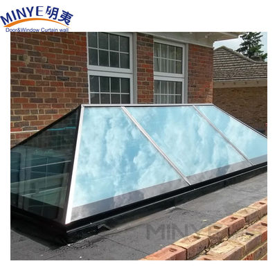 Swing Open Environmental Modern Design Skylight Glas daklantaarn met elektrische jaloezieën