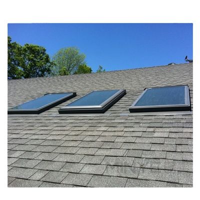 Swing Open Environmental Modern Design Skylight Glas daklantaarn met elektrische jaloezieën