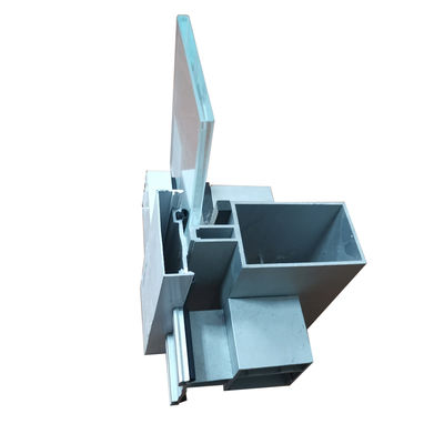 Commerciële gebouwen Aluminiumcomposite wandpaneel voor gebogen glazen gordijnwand