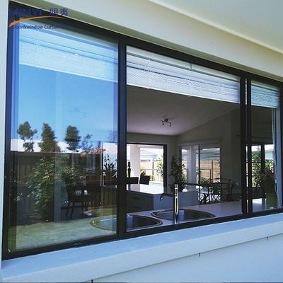 Aluminium geventileerde gevelstructurele glazen gordijnmuren voor aangepast villaontwerp
