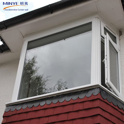 Dubbelglas, op maat gemaakte grootte Upvc/Pvc-ruit voor warmte- en geluidsisolatie