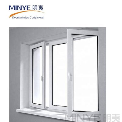 Dubbelglas, op maat gemaakte grootte Upvc/Pvc-ruit voor warmte- en geluidsisolatie