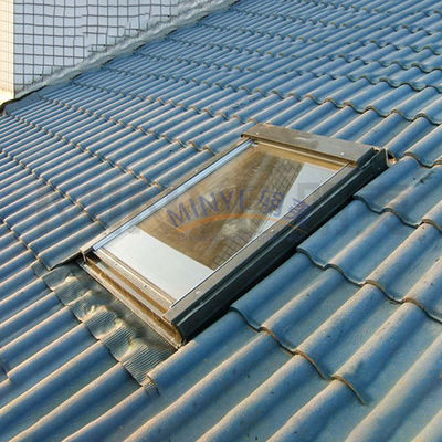 Elektrische schakelaar zonnescherm en waterdicht dubbel gehard glas aluminium dakraam venster