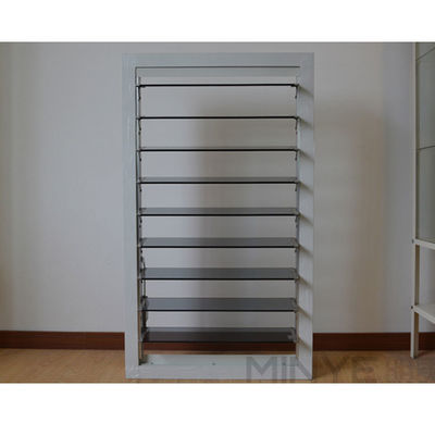 Moderne eenvoudige stijl aluminium glasluwer / sluiter voor de markt met een hoge vraag