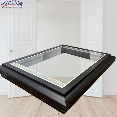Elektrische schakelaar zonnescherm en waterdicht dubbel gehard glas aluminium dakraam venster