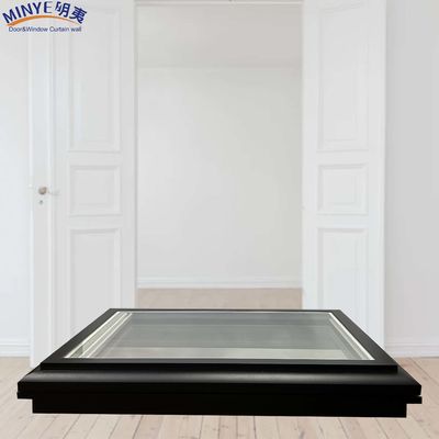 Elektrische schakelaar zonnescherm en waterdicht dubbel gehard glas aluminium dakraam venster
