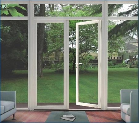 UPVC deur met dubbelgehard glas
