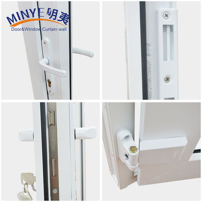 UPVC deur met dubbelgehard glas
