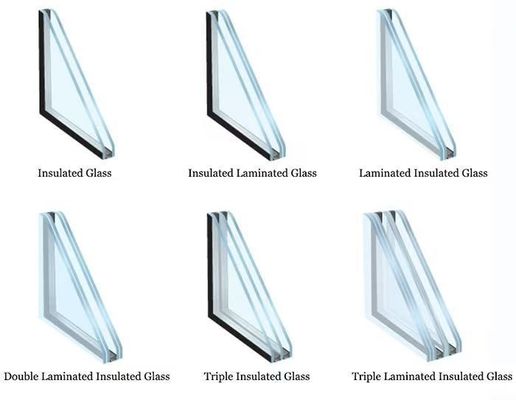 Waterdicht Custom Double Tempered Glass Single Tempered Glass in de supermarkt