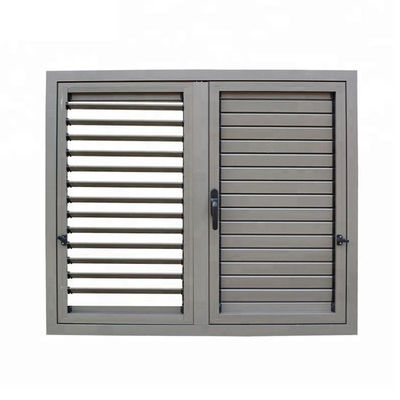 Swing Open Anti-Theft Shutter Design Louvre Windows met beveiligingsscherm Casement Windows