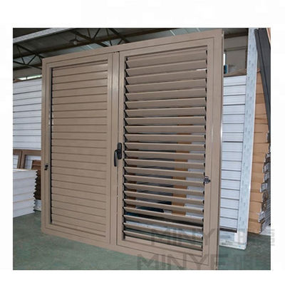 Swing Open Anti-Theft Shutter Design Louvre Windows met beveiligingsscherm Casement Windows