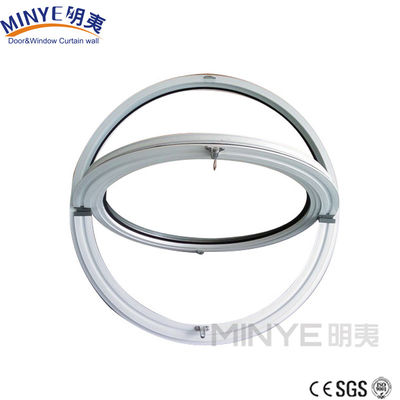 Modern Design Aluminium Centrum Pivot Open Cirkel Vormige Ronde Venster