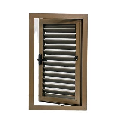 Swing Open Anti-Theft Shutter Design Louvre Windows met beveiligingsscherm Casement Windows
