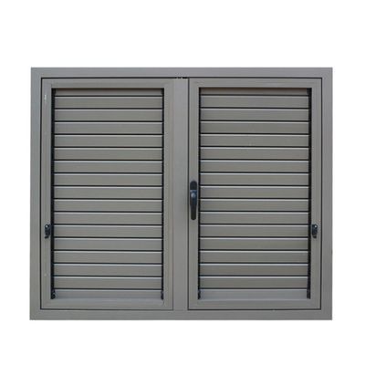 Louver Handle Cranking Shutter met aluminium frame en aangepaste kleuren