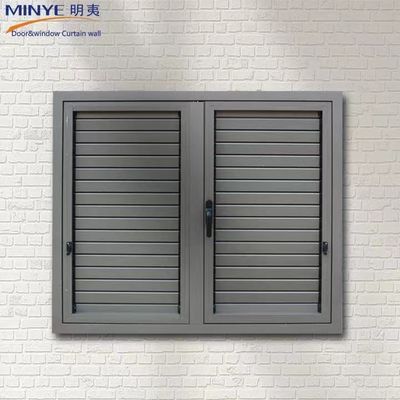 Louver Handle Cranking Shutter met aluminium frame en aangepaste kleuren