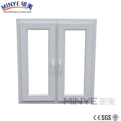 Horizontaal openingspatroon Upvc raam Europese stijl ontwerp 2,5 mm dikte
