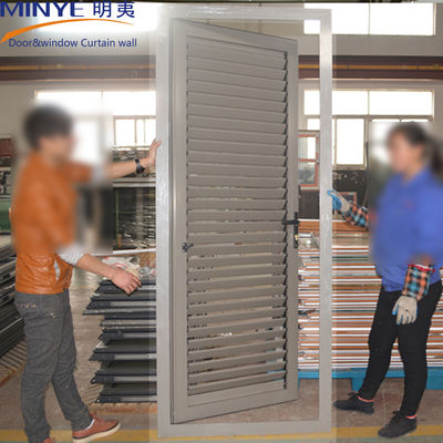 Verbeterde ventilatie Aluminium legering doorsluiter met handmatige of elektrische aanpassing