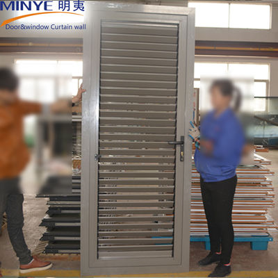 Verbeterde ventilatie Aluminium legering doorsluiter met handmatige of elektrische aanpassing