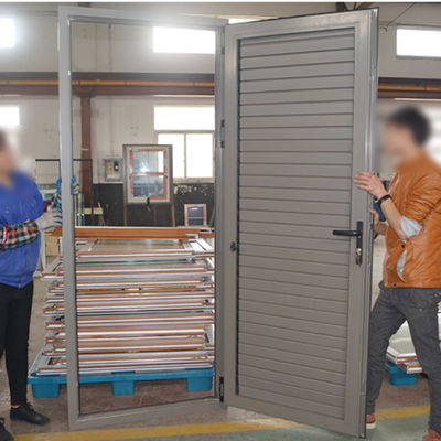 Verbeterde ventilatie Aluminium legering doorsluiter met handmatige of elektrische aanpassing