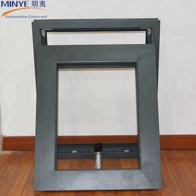 45 graden gezamenlijk luifel venster met 1,4 mm dikke aluminium frame en poedercoating