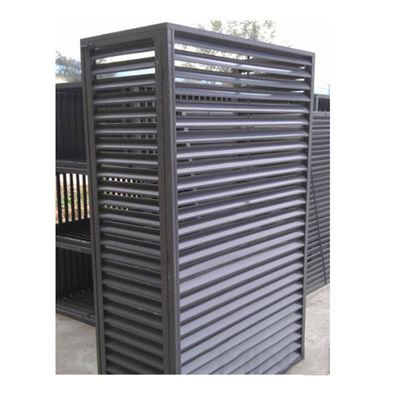 Aluminiumprofielframe 6063-T5 Vaste plantage sluiter voor schoonheids- en veiligheidsluwers
