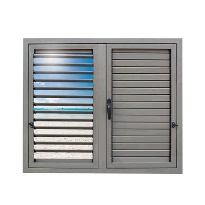 Aluminiumprofielframe 6063-T5 Vaste plantage sluiter voor schoonheids- en veiligheidsluwers