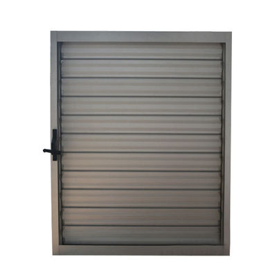 Aluminiumprofielframe 6063-T5 Vaste plantage sluiter voor schoonheids- en veiligheidsluwers