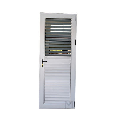 Aluminium Dutch Glass Double Open Single Door Swing Style Entryway Access Point