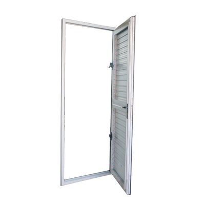 Aluminium Dutch Glass Double Open Single Door Swing Style Entryway Access Point