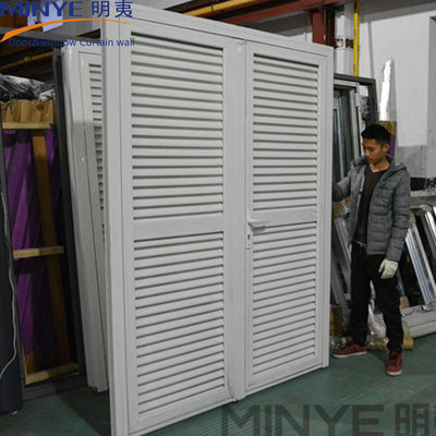 Anti-Wind Fixed Design Aluminium Louver Shutter met Chinese of Duitse hardware