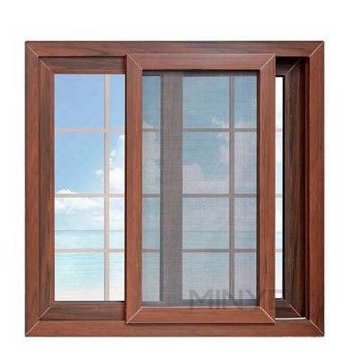 Swing Open Wit Aluminium Glas Casement Vensters met Spaanse Stijl Design uit Shanghai